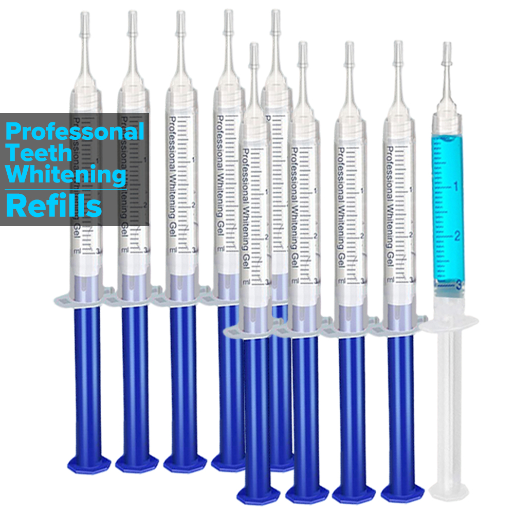 Teeth Whitening Procedure - Teeth Whitening Gel Refill Syringe Tooth