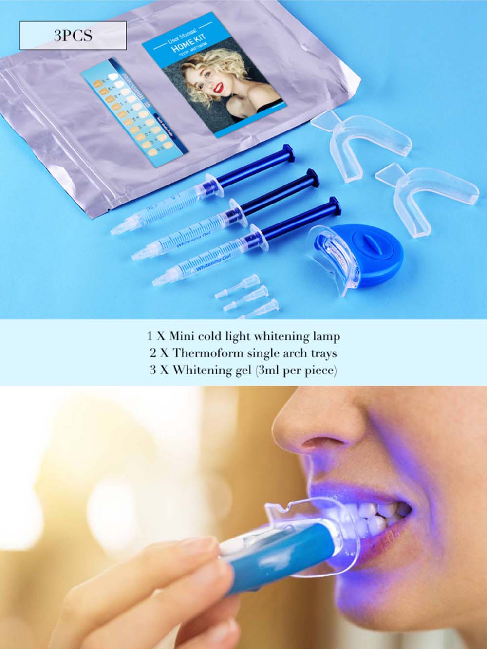 Teeth Whitening Gel - Chất Lượng Hàng Đầu Peroxide Làm