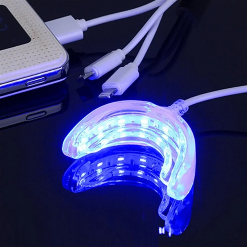 Teeth Whitening At Home - Teeth Whitening Accelerator Smart LED Blue