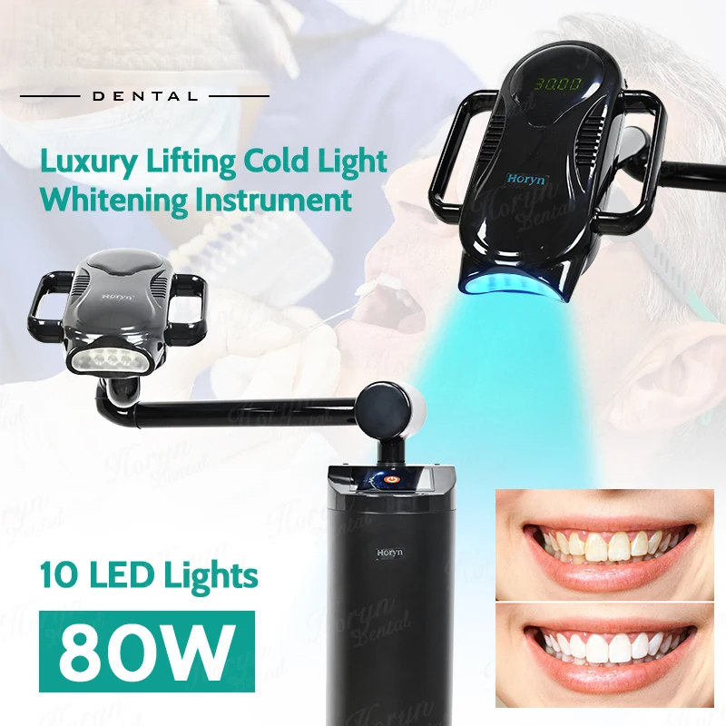 80W Lift Type Dental Cold Ligh - đánh giá và giá Teeth Whitening Video