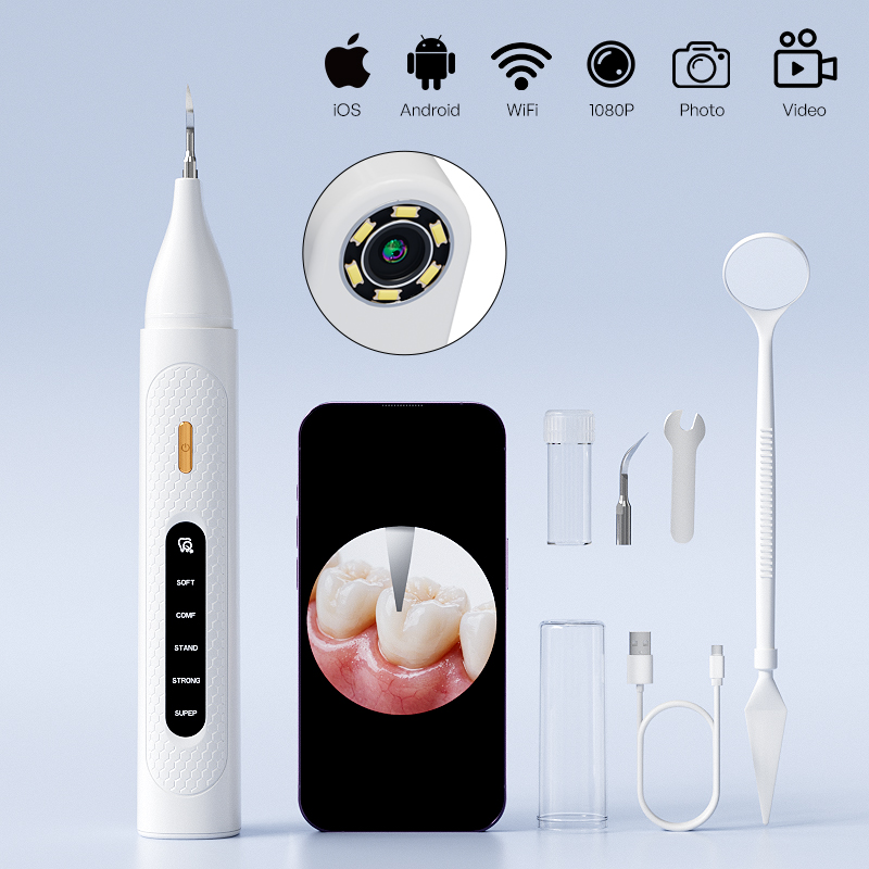 Visible Ultrasonic Dental Teet - đánh giá và giá Teeth Whitening Video
