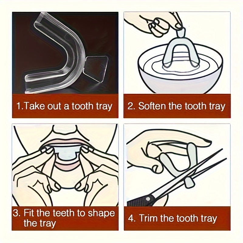 Unisex Teeth Aligner Silicone  - đánh giá và giá Teeth Whitening Home