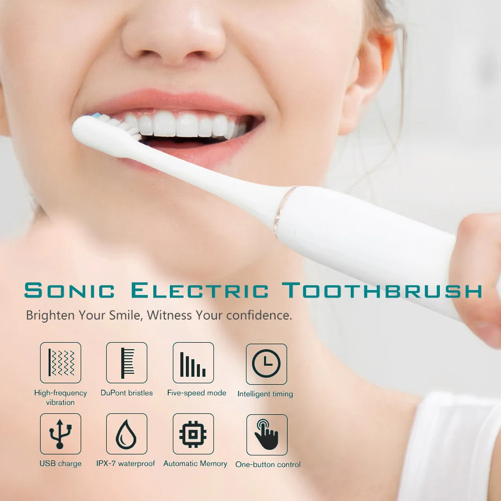 Sonic Electric Toothbrush Smar - đánh giá và giá Teeth Whitening Or Tooth Whitening
