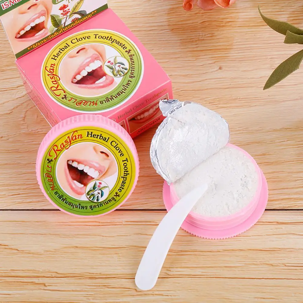 25g Rasyan Thai Clove Coconut  - đánh giá và giá Teeth Whitening Thailand
