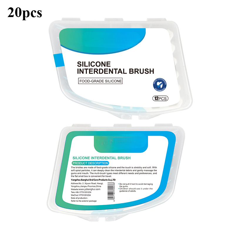 Silicone Interdental Tooth Bru - đánh giá và giá Teeth Whitening Gel