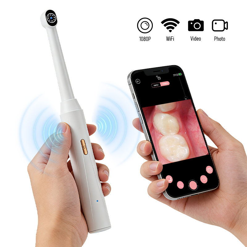 Handheld WIFI Oral Endoscope H - đánh giá và giá Teeth Whitening Video