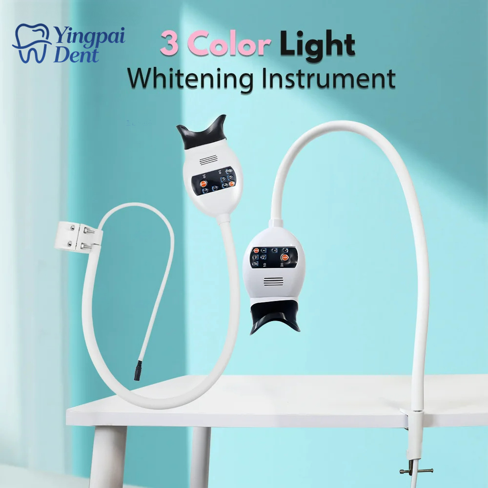 Adjustable 3 Colors LED Teeth  - đánh giá và giá Teeth Whitening Clinic