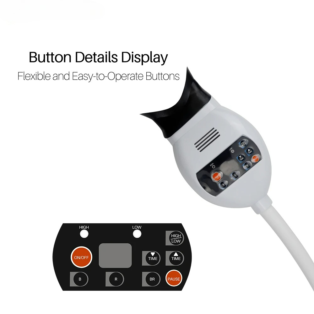 Adjustable 3 Colors LED Teeth  - đánh giá và giá Teeth Whitening Clinic