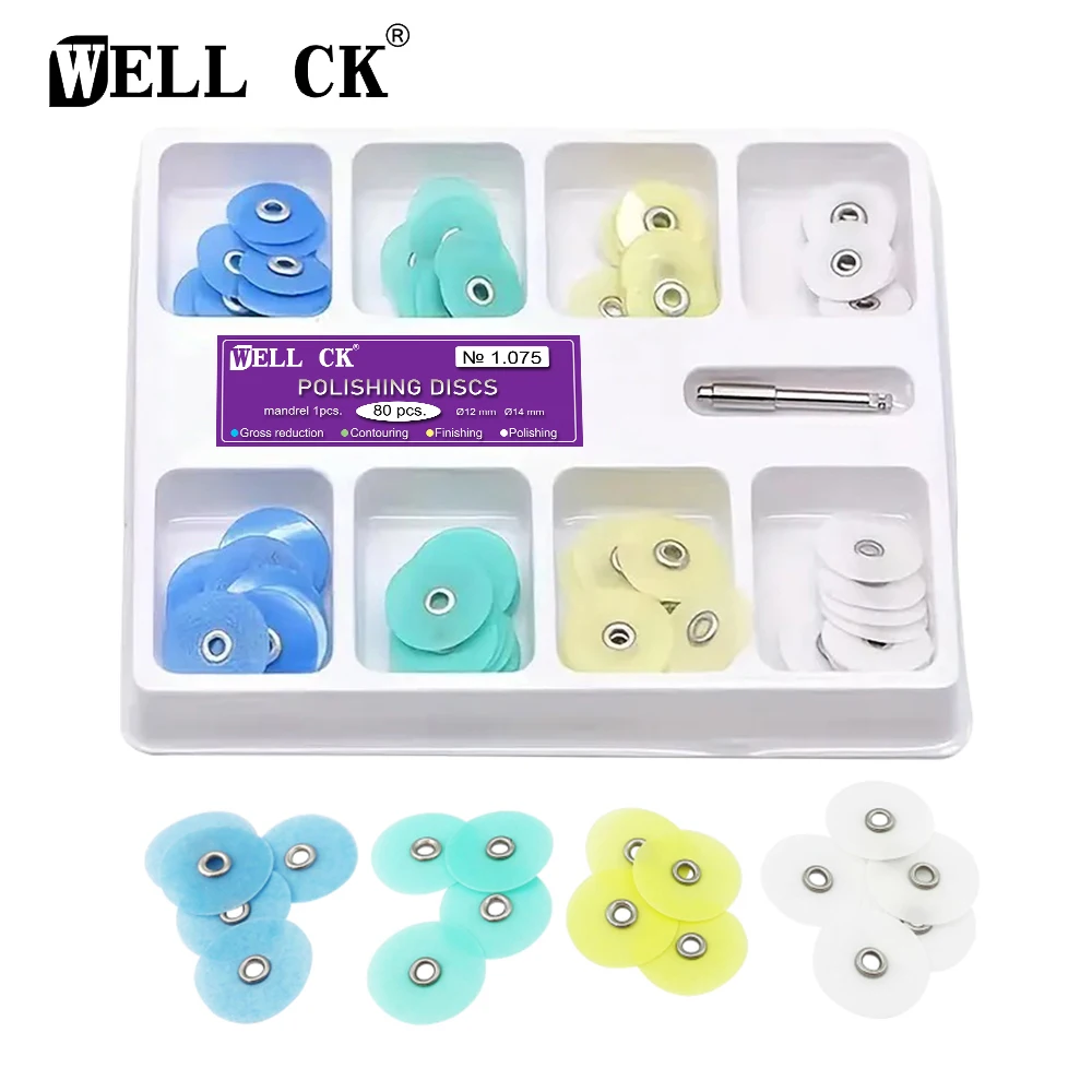 WELLCK Dental Polishing Discs  - đánh giá và giá Teeth Whitening Home