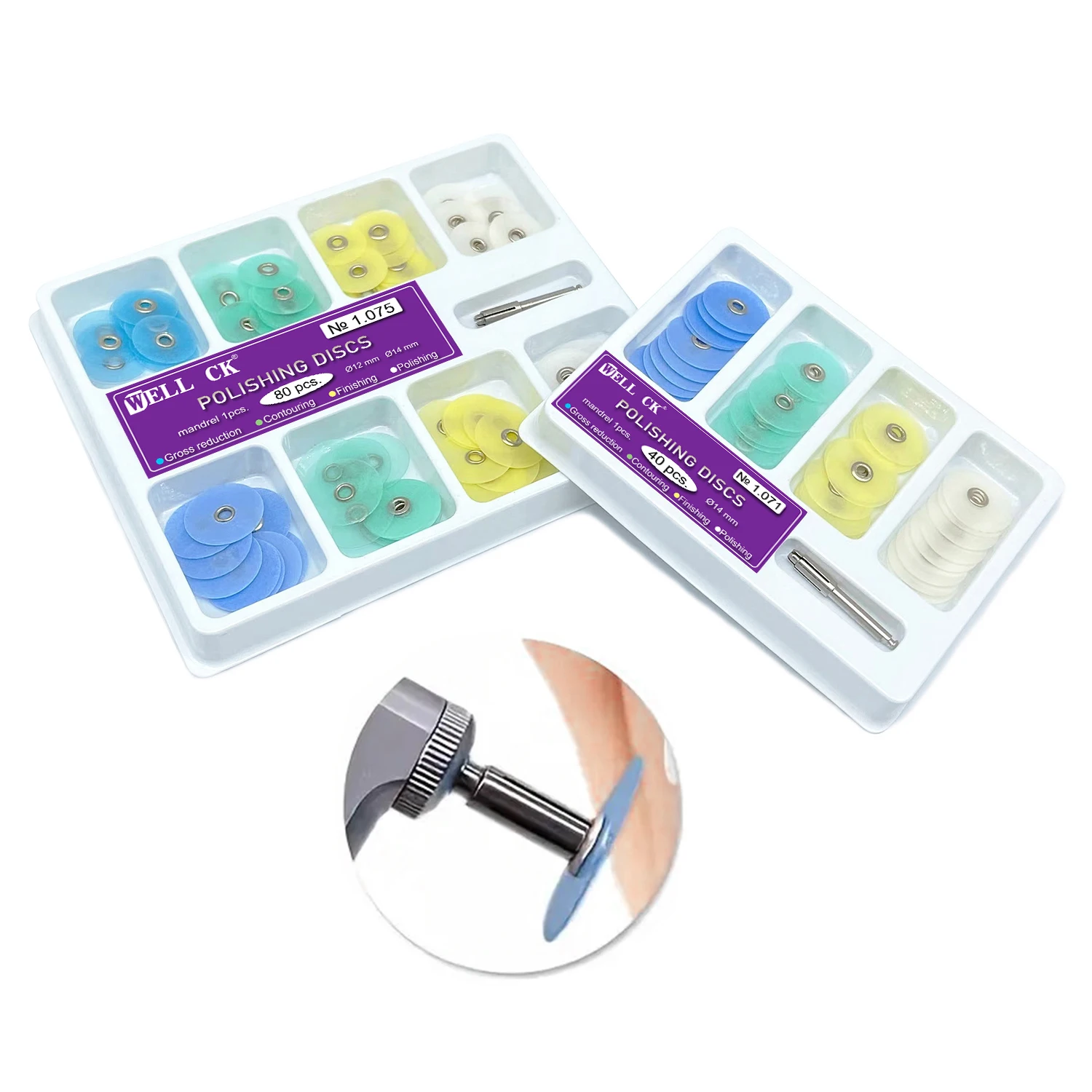 WELLCK Dental Polishing Discs  - đánh giá và giá Teeth Whitening Home