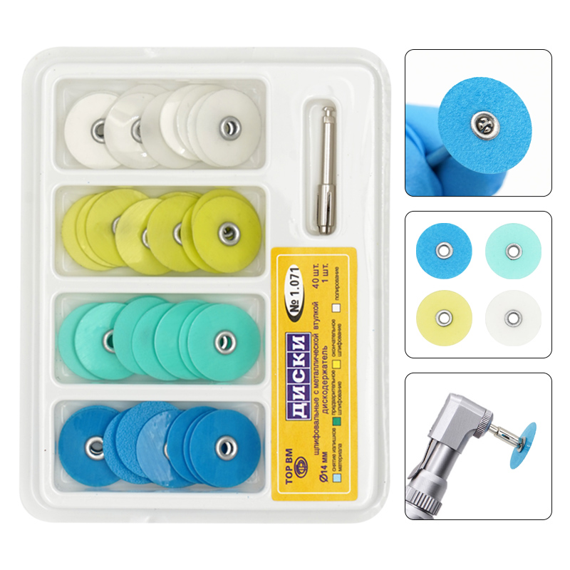 40Pcs/Box Dental Polishing Dis - đánh giá và giá Teeth Whitening Home