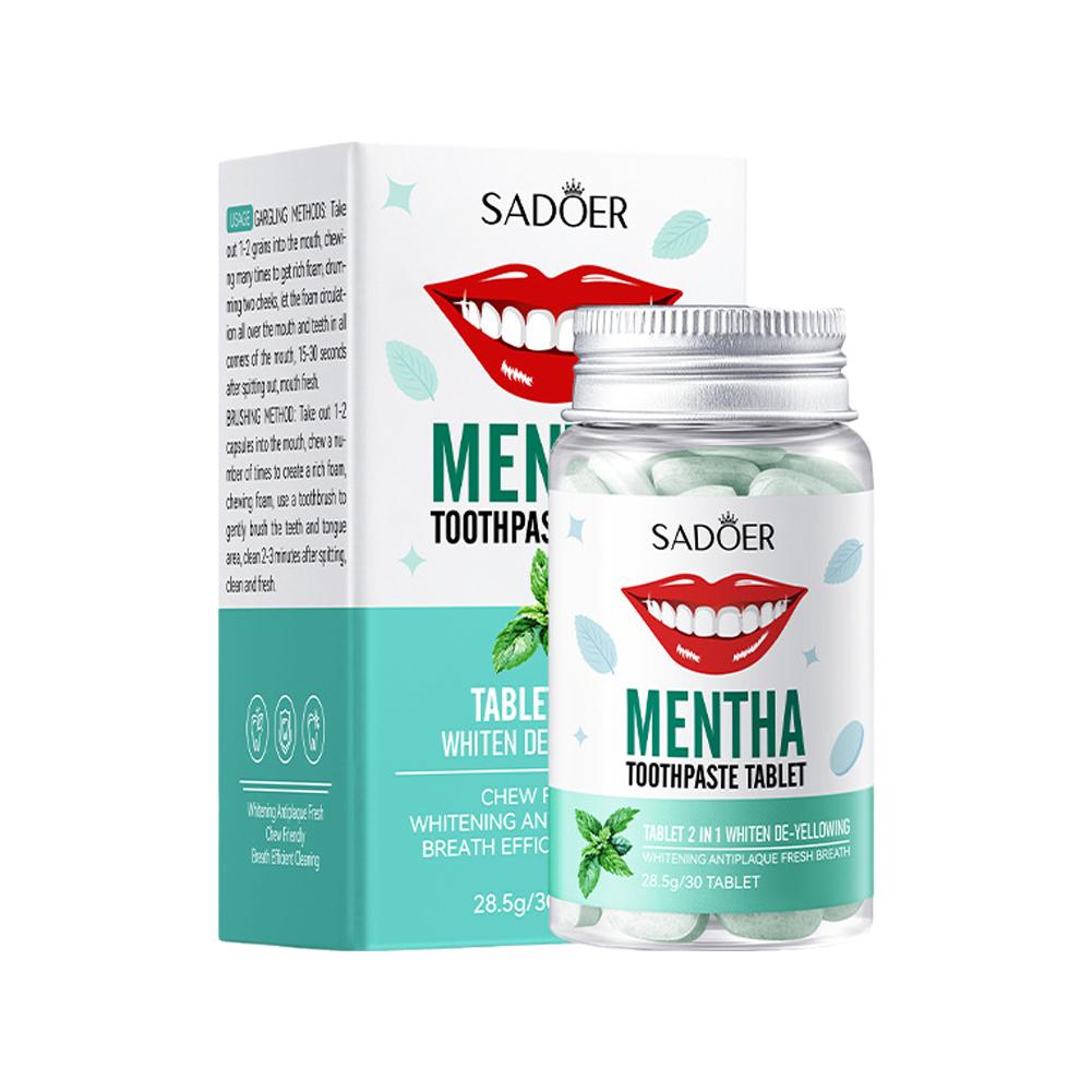 Mint Solid Toothpaste Tablets  - đánh giá và giá Teeth Whitening Procedure